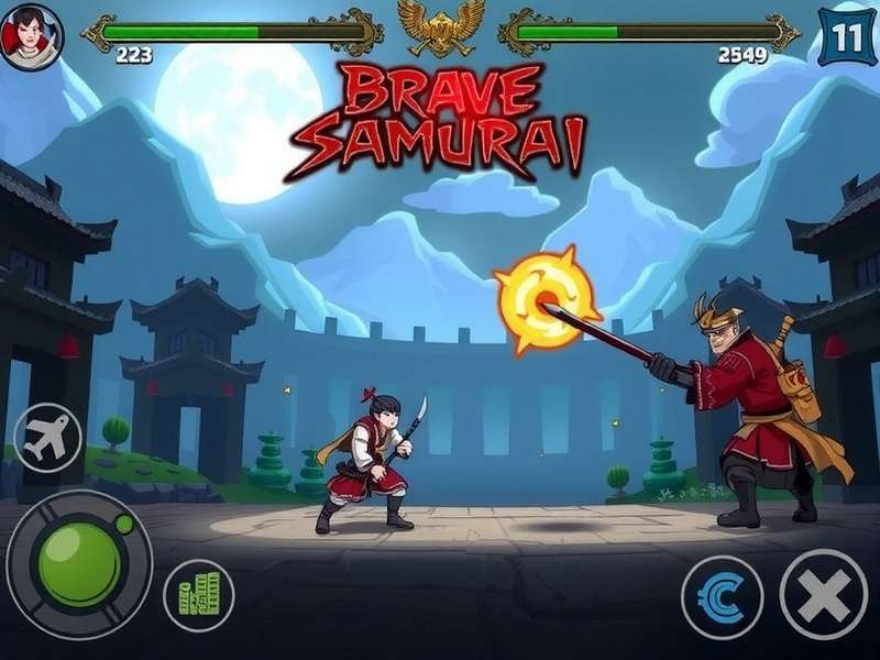Intense Sword Battles in Brave Samurai Brave Samurai Combat Gameplay